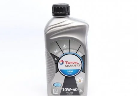Мастило моторне Quartz 7000 Diesel 10W40 (1 Liter) TOTAL 214111