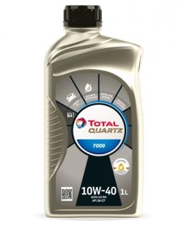 Олія моторна Quartz 7000 10W-40 (1 л) TOTAL 216674