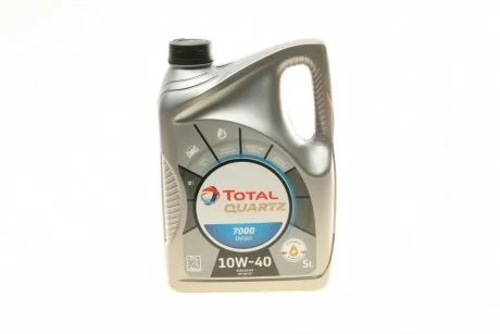 Мастило моторне Total Quartz 7000 10W40 5L TOTAL 216678