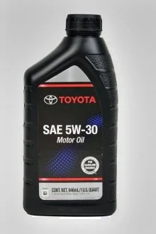 Масло моторне Toyota SN 5W-30, 0.946л TOYOTA 002791QT5W