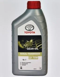 Масло трансмиссионное Getriebeoil LV 75W, 1 л TOYOTA 0888581001