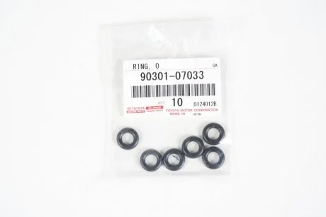 Кільце ущільнювальне форсунки (застосовність Toyota) TOYOTA 9030107033