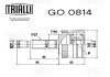 Шарнір зовнішній (окремо) Trialli GO0814 (фото 3)