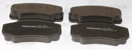 Колодки гальмівні задні TRISCAN 811010533