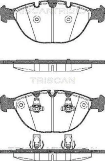 Колодки гальмівні передні TRISCAN 811011011