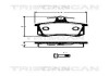 Колодки гальмівні задні TRISCAN 811029070 (фото 1)