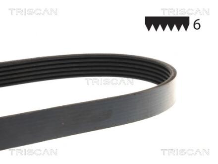 Ремень приводной агрегатов 6PK1835 / 1836 TRISCAN 8640601835e