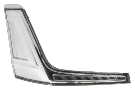 Лампа сигналу повороту переднього Прав (колір скла: хром, LED) RVI T 01.13- TRUCKLIGHT CLRV005R