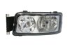 Фара Лів (2*H7/H21W/W5W, ручн, з мотором, включає денні ходові вогні, колір відбивача: хром) MAN LION´S CITY, TGS I 01.02- TRUCKLIGHT HLMA021L (фото 1)
