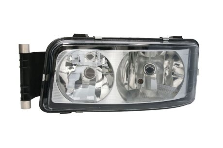 Фара Лів (2*H7/H21W/W5W, ручн, з мотором, включає денні ходові вогні, колір відбивача: хром) MAN LION´S CITY, TGS I 01.02- TRUCKLIGHT HLMA021L