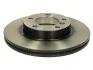 Диск тормозной (1 шт.) BMW - DE LA CHAPELLE - HARTGE 316i / 316i Compact / 316i Coupe / 316i Touring TRW DF1538 (фото 1)