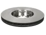 Диск тормозной (1 шт.) AUDI / SEAT / VW A3 / Leon / Toledo / Bora / Golf IV задняя сторона 97 - TRW DF4065 (фото 2)