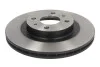 Диск тормозной (1 шт.) Lada 21110-21112 - 14 / 15 передняя сторона DF4107