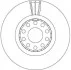 Диск тормозной AUDI 100 Quattro / A8 / A8 Quattro / S6 Quattro TRW DF4125S (фото 2)