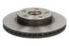 Диск тормозной (1 шт.) TOYOTA Prius (XW20) передняя сторона D = 255mm 03-09 DF4906