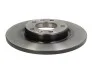Диск тормозной (1 шт.) CITROEN / PEUGEOT C4 / 308 "R D = 268mm" 13 >> TRW DF6656 (фото 1)