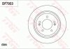 Диск тормозной (1 шт.) HYUNDAI / KIA Grandeur / Optima / Soul R D = 284mm 11 - DF7953