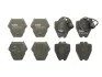 Тормозные колодки дисковые AUDI A6 / A6 Quattro / A8 / A8 Quattro TRW GDB1371 (фото 1)