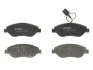 Комплект гальмівних колодок передн, ALFA ROMEO MITO FIAT BRAVO II, STILO LANCIA DELTA III, LYBRA 1.3D-2.4 10.01-10.18 TRW GDB1484 (фото 1)