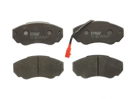 Тормозные колодки дисковые CITROEN - FIAT - PEUGEOT Jumper / Relay / Ducato 10 / Ducato 11 / Ducato 14 / Ducat TRW GDB1517