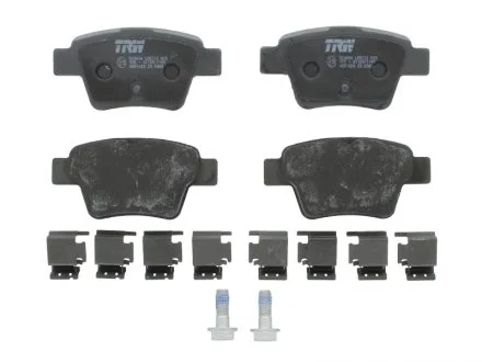 Колодки гальмівні дискові CITROEN C4, PEUGEOT 307. TRW GDB1620