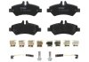 Тормозные колодки дисковые MERCEDES / VW Sprinter (906) / Crafter задняя сторона 06 - GDB1697