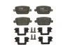 Тормозные колодки дисковые FORD / LAND ROVER Mondeo / Freelander задняя сторона 07 - TRW GDB1708 (фото 1)