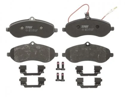 Тормозные колодки дисковые CITROEN / PEUGEOT / FIAT Jumpy / Scudo / Expert 1,6 -ABS 07 - TRW GDB1718