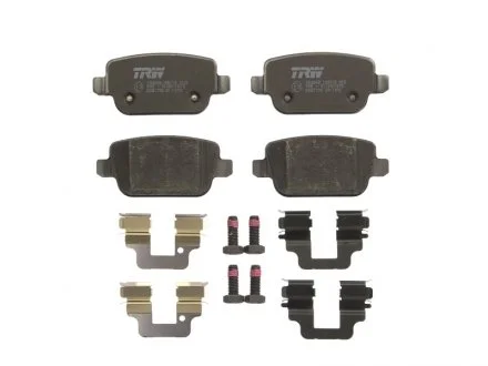 Тормозные колодки дисковые FORD / VOLVO Mondeo | \ // S80 2,5; 4,4; 2,5D задняя сторона 06 - TRW GDB1732