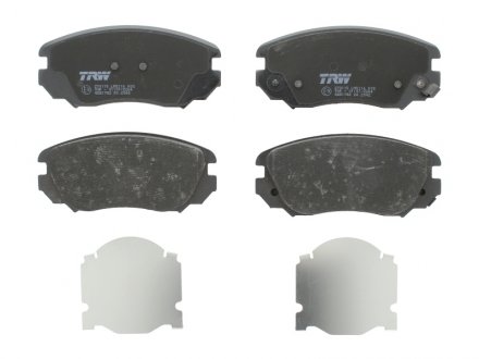 Тормозные колодки дисковые OPEL / SAAB Astra / Insignia / Zafira / 9-5 передняя сторона 16 08 - TRW GDB1782 (фото 1)