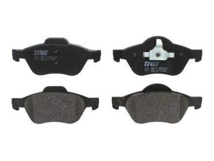 Комплект гальмівних колодок передн, RENAULT LAGUNA, LAGUNA II, LAGUNA III, SCENIC II, TWINGO II, WIND 1.2-3.0D 03.01- TRW GDB1787