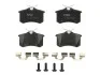 Тормозные колодки дисковые CITROEN / PEUGEOT C3 / 207 задняя сторона 06 - TRW GDB1813 (фото 1)