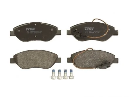 Тормозные колодки дисковые ALFA ROMEO/FIAT/LANCIA Mito/Bravo/Dedra "F "08>> TRW GDB1855