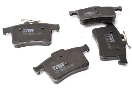Комплект гальмівних колодок задн, JAGUAR XF I, XF SPORTBRAKE, XJ, XK II 5.0 01.09-12.19 TRW GDB1877