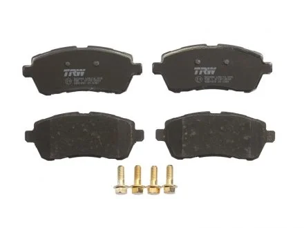 Тормозные колодки дисковые FORD Fiesta передняя сторона 08 - TRW GDB1893
