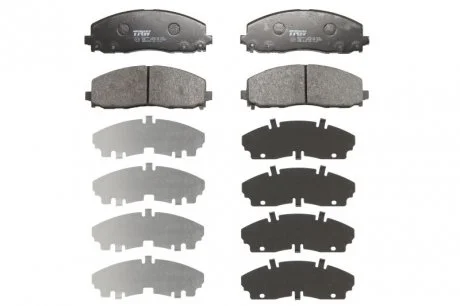 Тормозные колодки дисковые CHRYSLER / FIAT / VW Voyager / Freemont / Routan "F" 11 >> TRW GDB1944