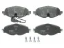 Тормозные колодки дисковые AUDI / SKODA / VW A3 / Octavia / Golf передняя сторона 12 - GDB1956