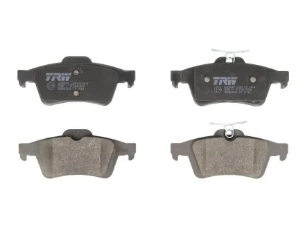 Тормозные колодки дисковые FORD C-Max / Focus задняя сторона 10 - TRW GDB2033
