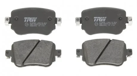 Тормозные колодки дисковые AUDI / SEAT / SKODA A1 / Leon / Octavia задняя сторона 12 - TRW GDB2042