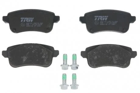 Тормозные колодки дисковые RENAULT Espase / Megane задняя сторона 15 - TRW GDB2136