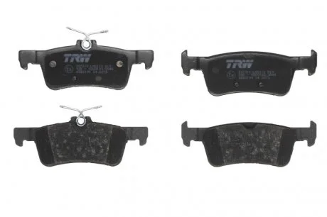 Тормозные колодки дисковые FORD Fiesta задняя сторона 18 - TRW GDB2194