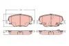 Гальмівні колодки дискові OPEL Insignia \'\'F \'\'17>> TRW GDB2424 (фото 1)