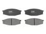 Колодки тормозные дисковые TRW GDB251 (фото 1)