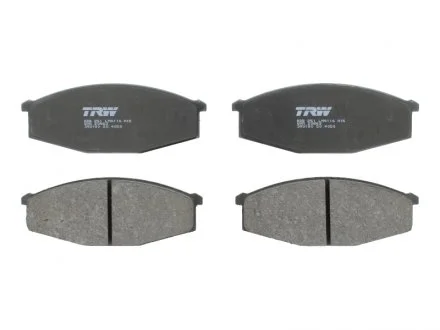 Колодки тормозные дисковые TRW GDB251