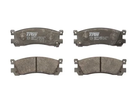 Комплект гальмівних колодок задн, MAZDA 929 III, 929 IV, 929 V, XEDOS 9 2.0-3.0 06.87- TRW GDB3264