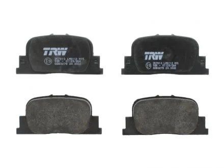 Тормозные колодки дисковые TOYOTA Camry / Camry (Nato) TRW GDB3278