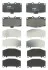 Тормозные колодки дисковые SUBARU Impreza / Impreza Estate / Wagon (Plus) TRW GDB3307 (фото 1)