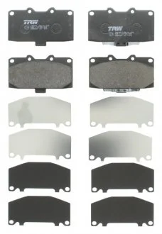 Тормозные колодки дисковые SUBARU Impreza / Impreza Estate / Wagon (Plus) TRW GDB3307