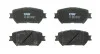 Тормозные колодки дисковые TOYOTA Camry V30 передняя сторона TRW GDB3314 (фото 1)