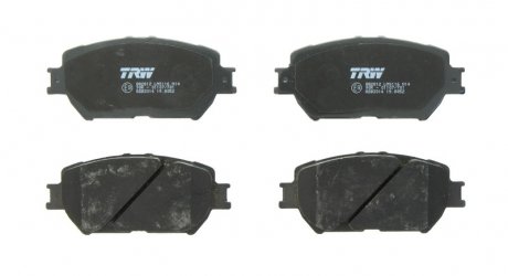 Тормозные колодки дисковые TOYOTA Camry V30 передняя сторона TRW GDB3314 (фото 1)